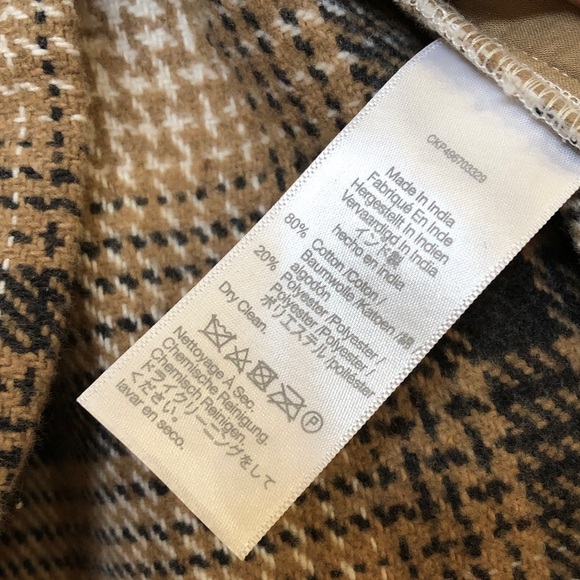 Plaid Button-Up Jacket Shacket - Picture 7 of 12